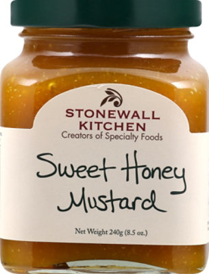 Stonewall Kitchen Mustard Sweet Honey - 8.5 Oz - Image 2