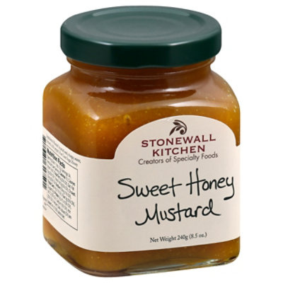 Stonewall Kitchen Mustard Sweet Honey - 8.5 Oz - Image 1