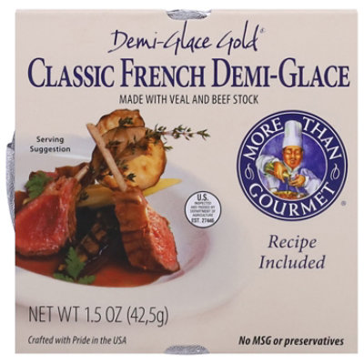 More Than Gourmet Demi-Glace Classic French Demi-Glace Gold - 1.5 Oz - Image 3