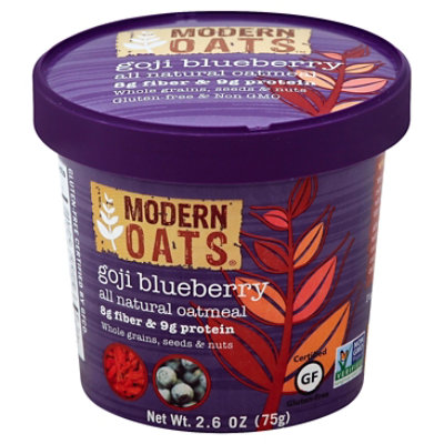 Modern Oats Oatmeal Goji Blueberry - 2.6 Oz - Image 1