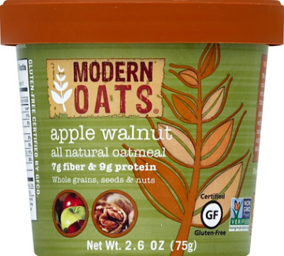 Modern Oats Oatmeal Apple Walnut - 2.6 Oz - Image 2