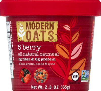 Modern Oats Oatmeal 5 Berry - 2.3 Oz - Image 2