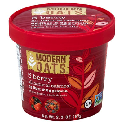 Modern Oats Oatmeal 5 Berry - 2.3 Oz - Image 1