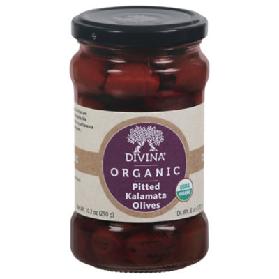 Divina Olives Organic Pitted Kalamata - 10.2 Oz - Image 3