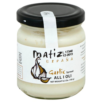 Matiz Spread Garlic All I Oli - 6.5 Oz - Image 1