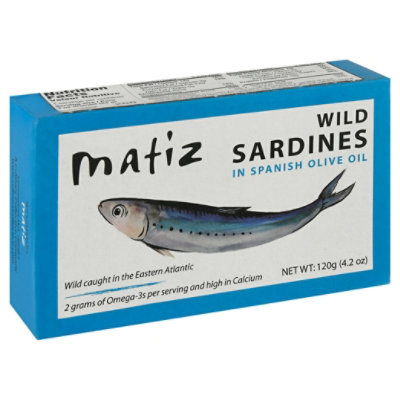 Matiz Gallego Sardines in Olive Oil - 4.2 Oz
