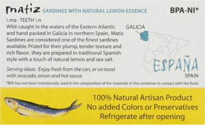 Matiz Gallego Sardines Fish - 4.2 Oz - Image 6