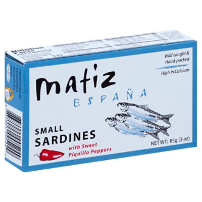 Matiz Gallego Sardinillas With Piquillo - 3 Oz - Image 1