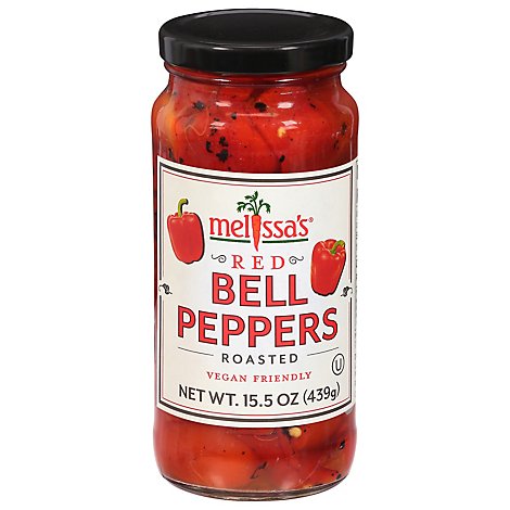 Peppers Bell Peppers Red Fire Roasted - 15.5 Oz