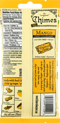 Chimes Candy Chewy Ginger Chews Mango - 1.5 Oz - Image 6