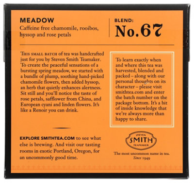 Smith Teamaker Herbal Tea Meadow - 15 Count - Image 2