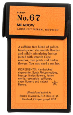 Smith Teamaker Herbal Tea Meadow - 15 Count - Image 3