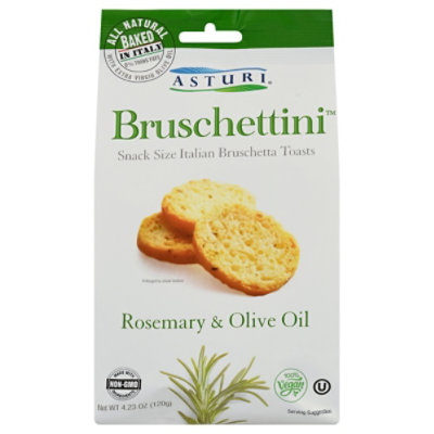 Asturi Bruschettini Rosemary & Olive Oil - 4.23 Oz - Image 3