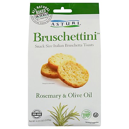 Asturi Bruschettini Rosemary & Olive Oil - 4.23 Oz - Image 2