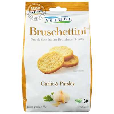 Asturi Bruschettini Garlic & Parsley - 4.23 Oz - Image 1