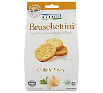 Asturi Bruschettini Garlic & Parsley - 4.23 Oz