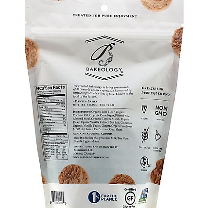 Bakeology Cookies Vanilla Chai Shortbread Gluten-Free - 6 Oz - Image 6