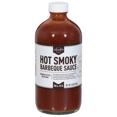 Lillies Q Sauce Barbeque Hot Smoky - 21 Fl. Oz. - Image 3