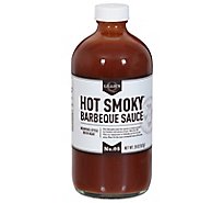 Lillies Q Sauce Barbeque Hot Smoky - 21 Fl. Oz.