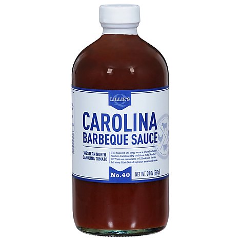 Lillies Q Sauce Barbeque Carolina - 20 Fl. Oz.