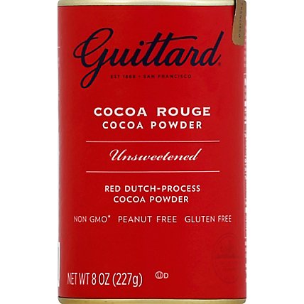 Guittard Cocoa Powder Cocoa Rouge Unsweetened - 8 Oz - Image 2