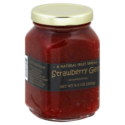 Mountain Fruit Co. Fruit Spread Strawberry Gem - 9.5 Oz - Image 1