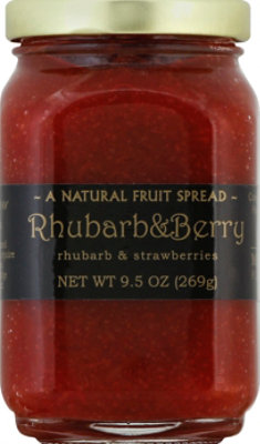 Mountain Fruit Co. Fruit Spread Rhubarb & Berry - 9.5 Oz - Image 2