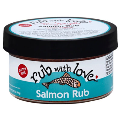 Tom Douglas Seattle Kitchen rub with love Rub Salmon - 3.5 Oz - Image 1