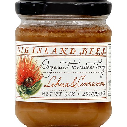 Big Island Bees Honey Hawaiian Organic Lehua & Cinnamon - 9 Oz - Image 2