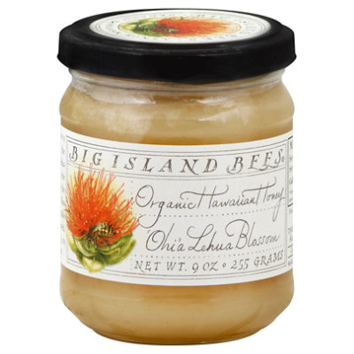 Big Island Bees Honey Hawaiian Organic Ohia Lehua Blossom - 9 Oz - Image 1