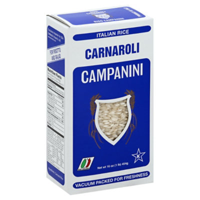 Campanini Rice Canaroli - 1 Lb - Image 1