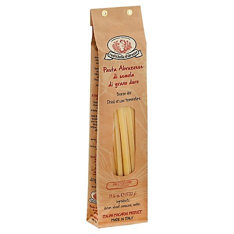 Rustichella D Abruzzo Pasta Fettuccine Box - 17.6 Oz