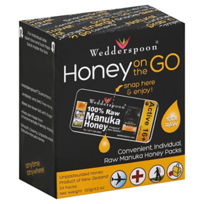 Wedderspoon Honey Manuka On the Go - 24 Count - Image 1