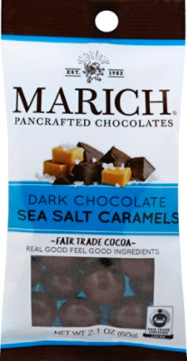 Marich Dark Chocolate Sea Salt Caramel - 2.1 Oz - Image 2