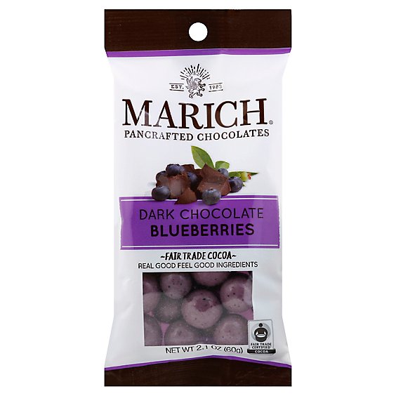 Marich Natural Chocolate Blueberry - 2.1 Oz