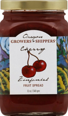 Oregon Growers Fruit Spread Cherry Zinfandel - 12 Oz - Image 2