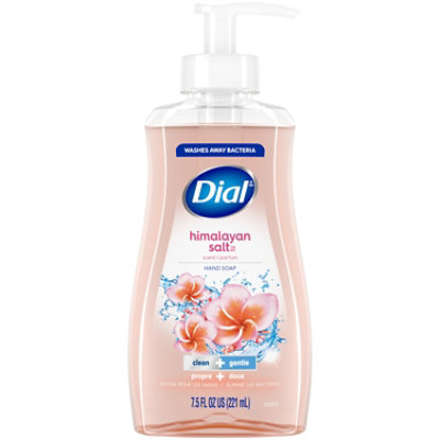 dial liquid hand soap himalayan pink salt & water lily