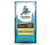Caribou Coffee Vanilla Hazelnut Dreamstate Medium Roast Ground Coffee Bag - 11 Oz
