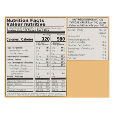 Tuscanini Pizza Four Cheese Frozen - 14.1 Oz - Image 3