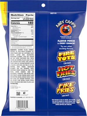 Andy Capps Cheddar Fries Corn & Potato Snacks - 8 Oz - Image 5