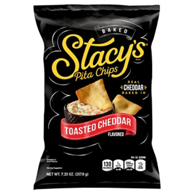 Stacys Pita Chips Toasted Cheddar - 7.33 Oz - Image 3