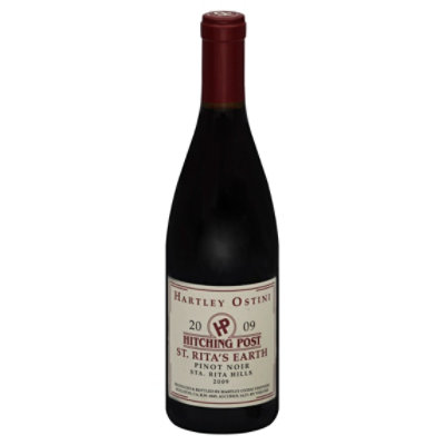 Hitching Post Pinot Noir St Ritas Earth Wine 750 Ml Haggen