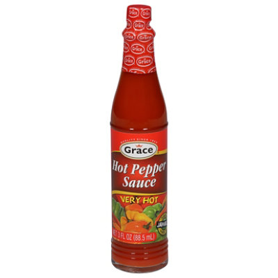 Grace Sauce Hot Pepper Very Hot Bottle - 88.5 Ml - Image 2