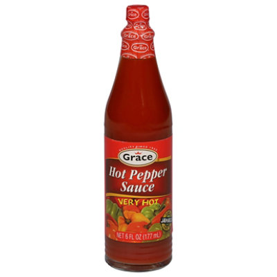 Grace Sauce Hot Pepper Very Hot Bottle - 177 Ml - Image 3