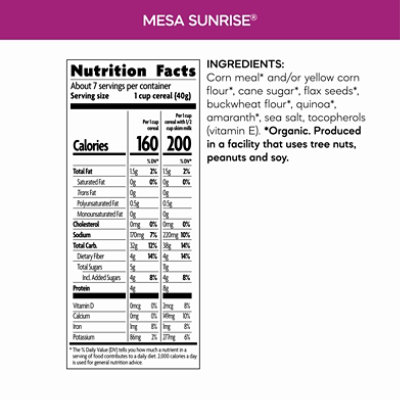 Nature's Path Mesa Sunrise Organic Gluten Free Breakfast Cereal - 10.6 Oz - Image 3