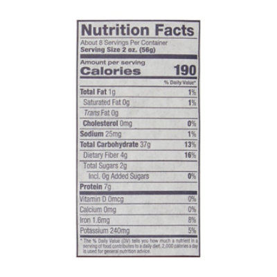 DeLallo Pasta Organic 100% Whole Wheat No. 87 Farfalle Bag - 16 Oz - Image 4