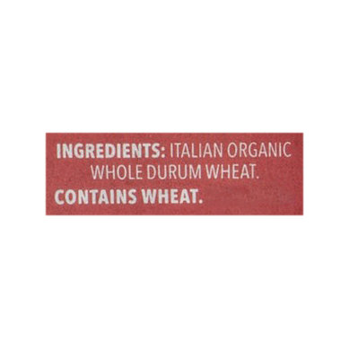 DeLallo Pasta Organic 100% Whole Wheat No. 87 Farfalle Bag - 16 Oz - Image 5