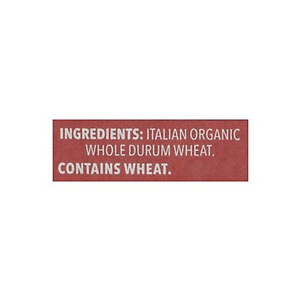 DeLallo Pasta Organic 100% Whole Wheat No. 27 Fusilli Bag - 16 Oz - Image 5