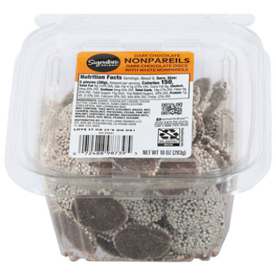 Dark Chocolate Nonpareils - 10 Oz - Image 3