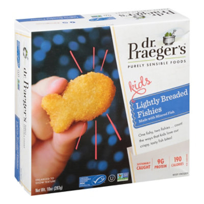 Dr Praegers Sensible Foods Kids Fishies Lightly Breaded - 12 Oz - Image 1